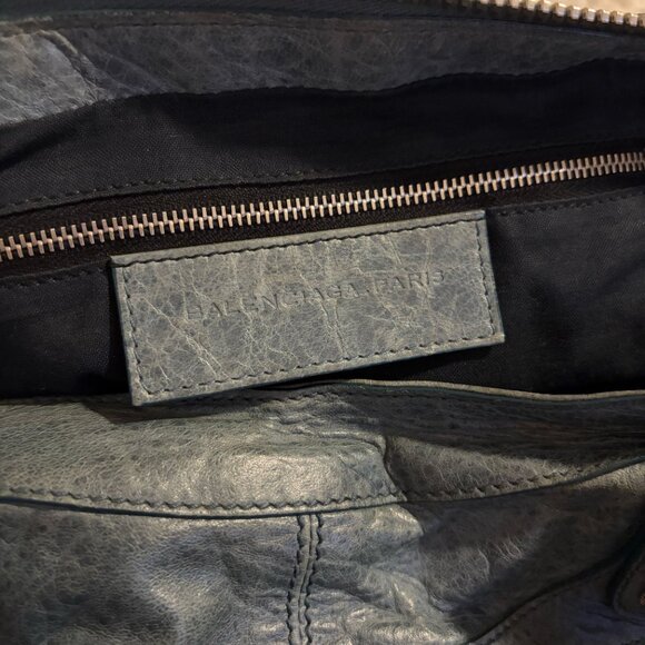 Balenciaga Part Time Giant Stud Leather Shoulder Bag Medium - Picture 7 of 11